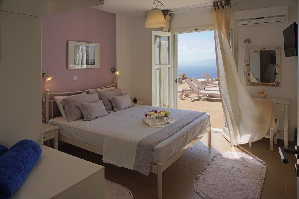 Villas Naxos Grande Vista Vívlos Esterno foto