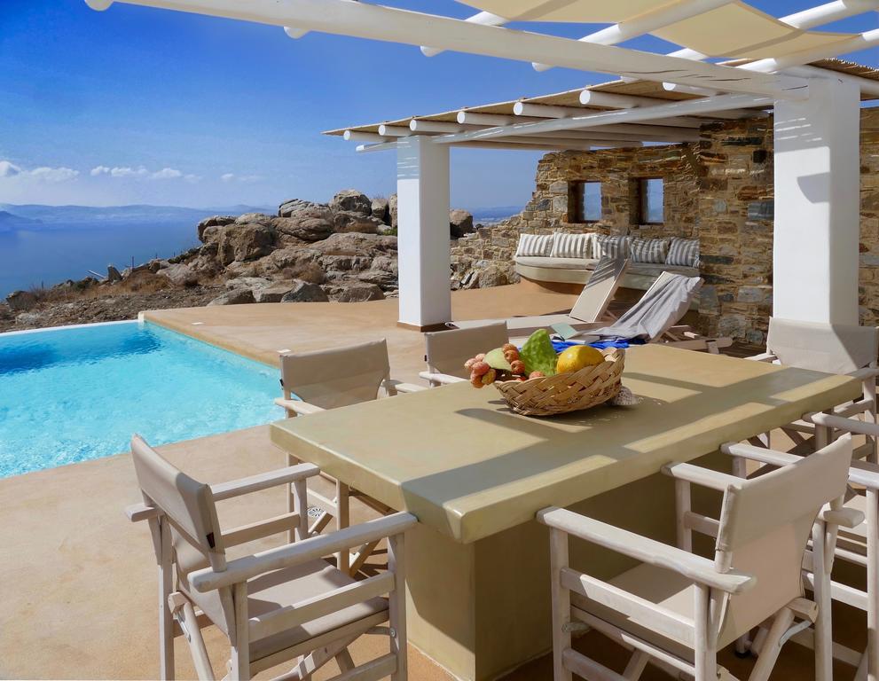 Villas Naxos Grande Vista Vívlos Esterno foto