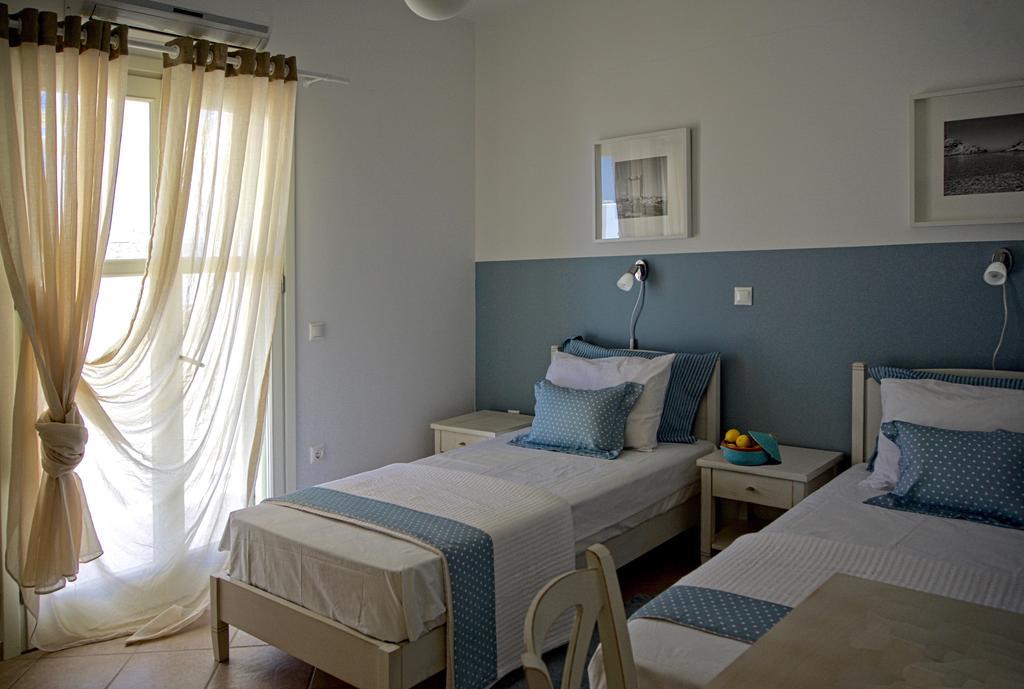 Villas Naxos Grande Vista Vívlos Esterno foto