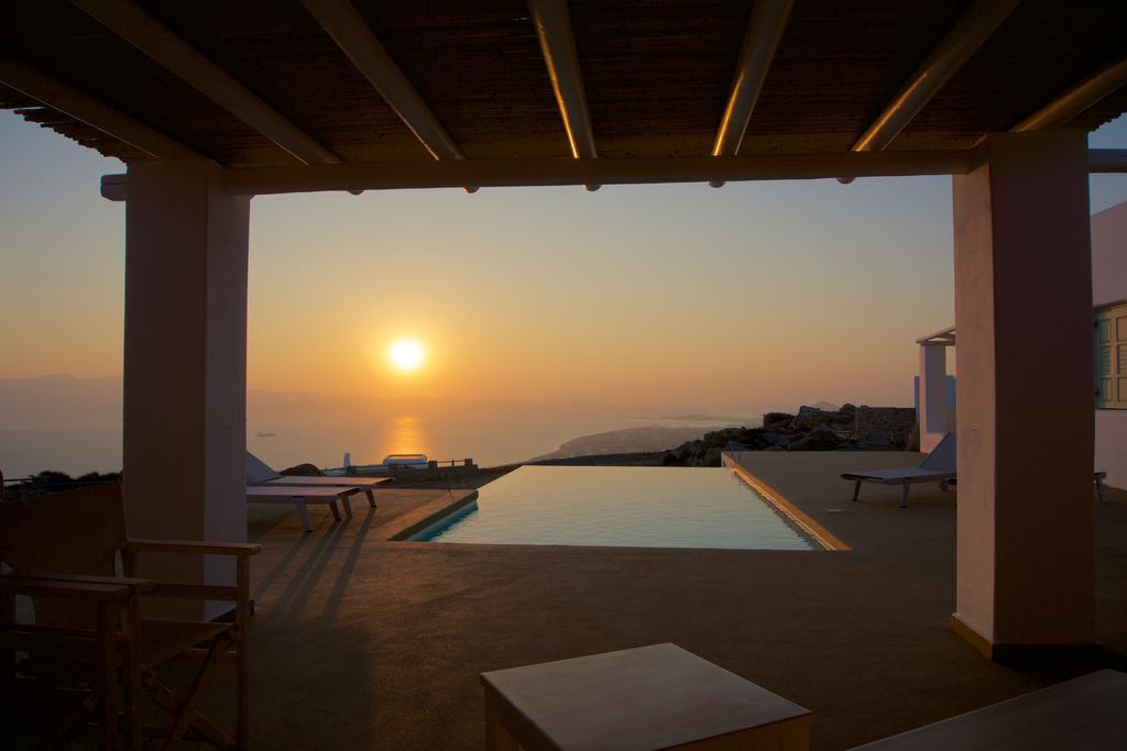 Villas Naxos Grande Vista Vívlos Esterno foto